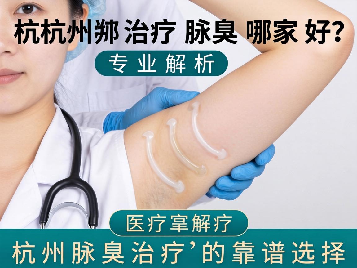杭州治疗腋臭哪家好？专业解析杭州腋臭治疗的靠谱选择