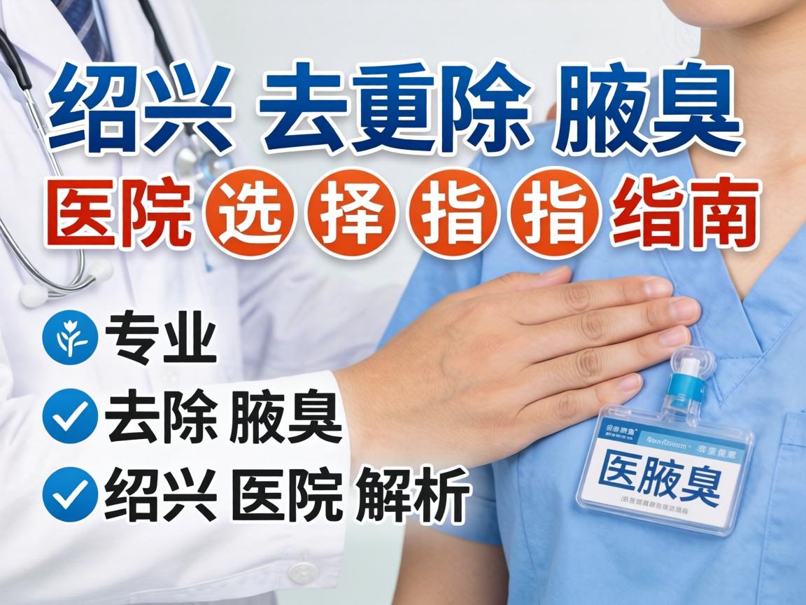 绍兴去除腋臭医院选择指南，专业去除腋臭的绍兴医院解析
