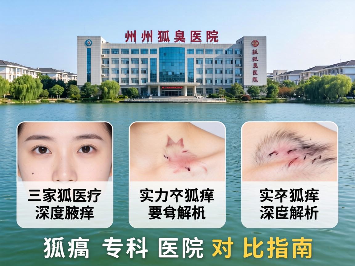 湖州狐臭医院深度解析，三家实力狐臭专科医院对比指南