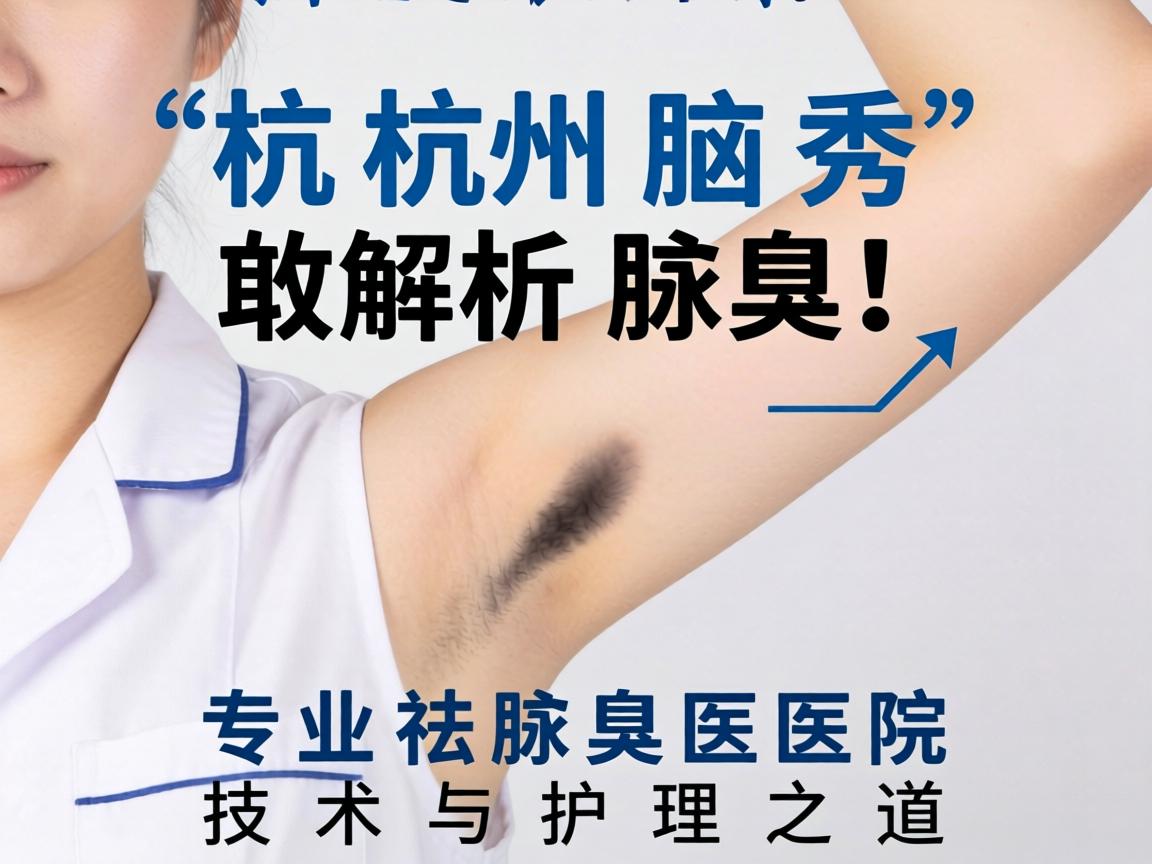 杭州腋秀解析腋臭，专业祛腋臭医院的技术与护理之道