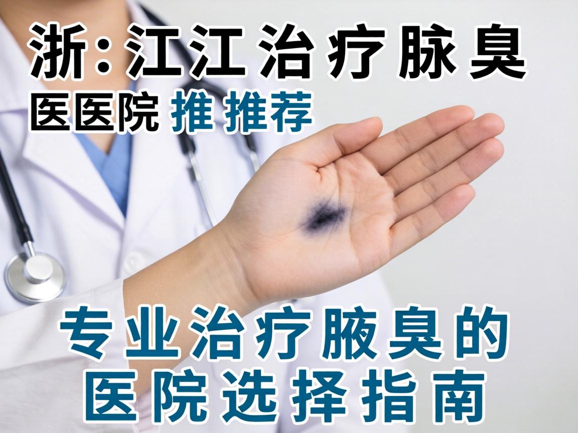 浙江治疗腋臭医院推荐，专业治疗腋臭的医院选择指南