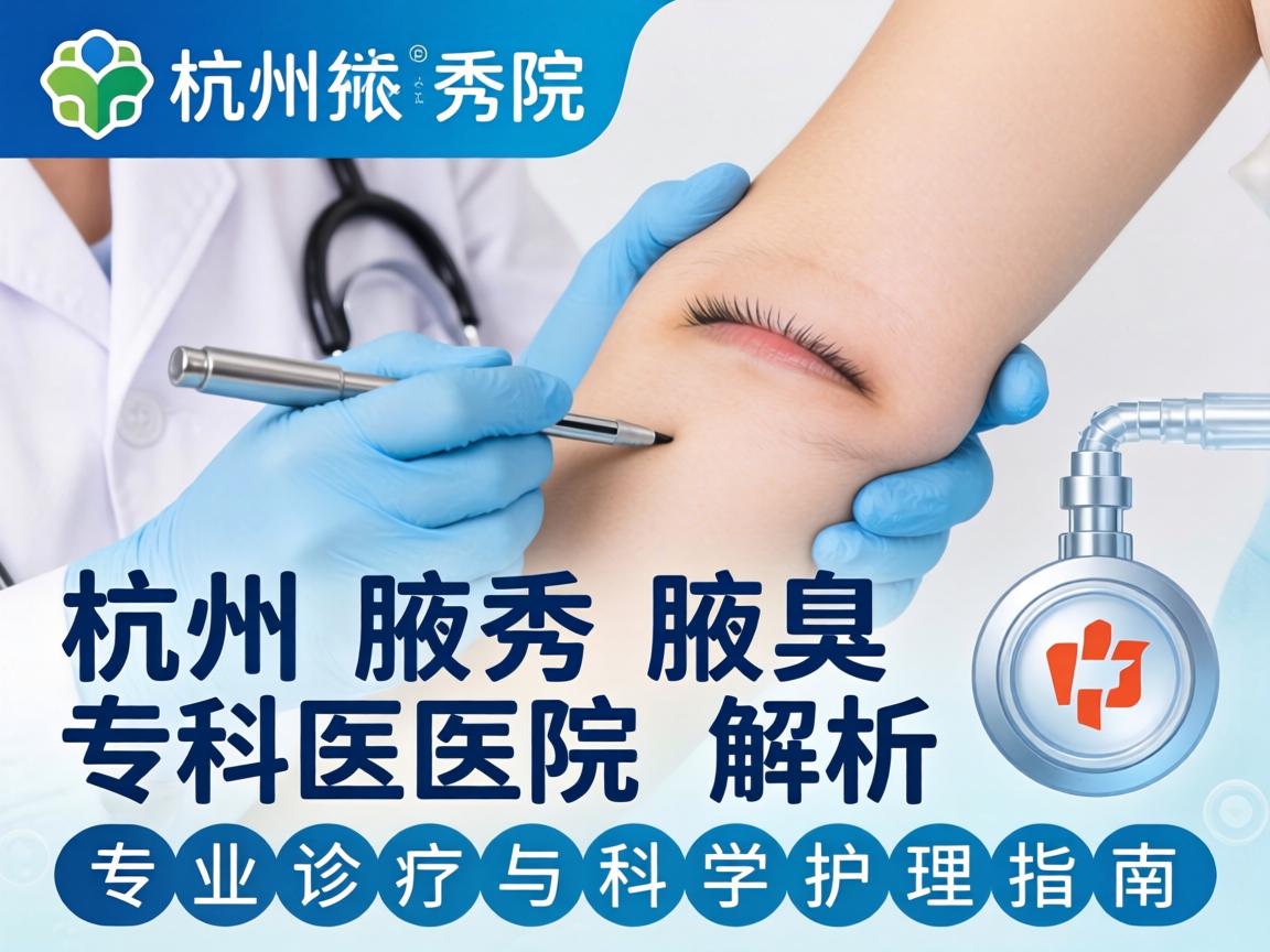 杭州腋秀腋臭专科医院解析，专业诊疗与科学护理指南