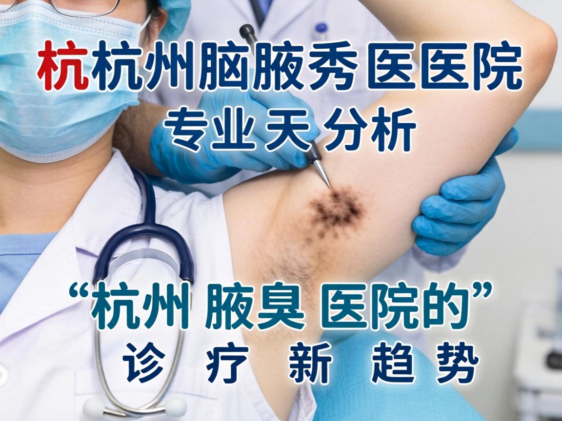 杭州腋秀医院，专业解析杭州腋臭医院的诊疗新趋势