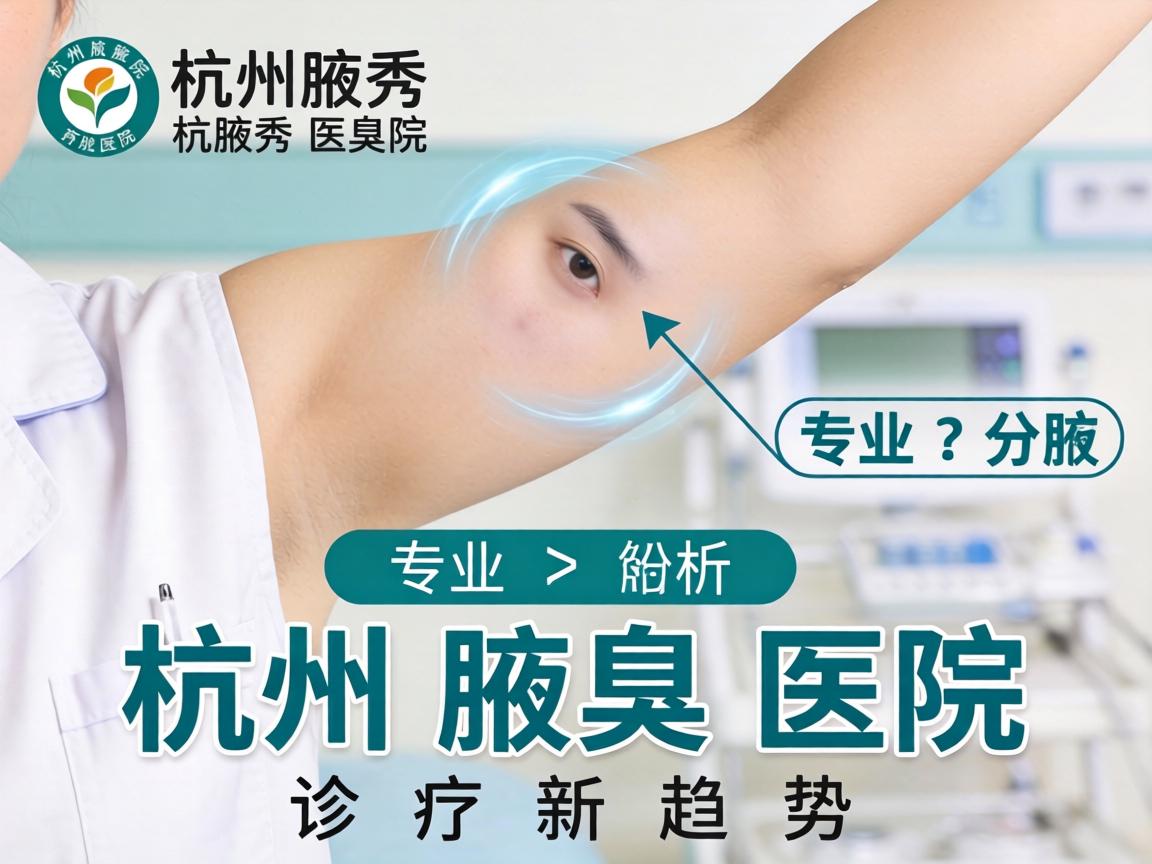 杭州腋秀医院，专业解析杭州腋臭医院的诊疗新趋势