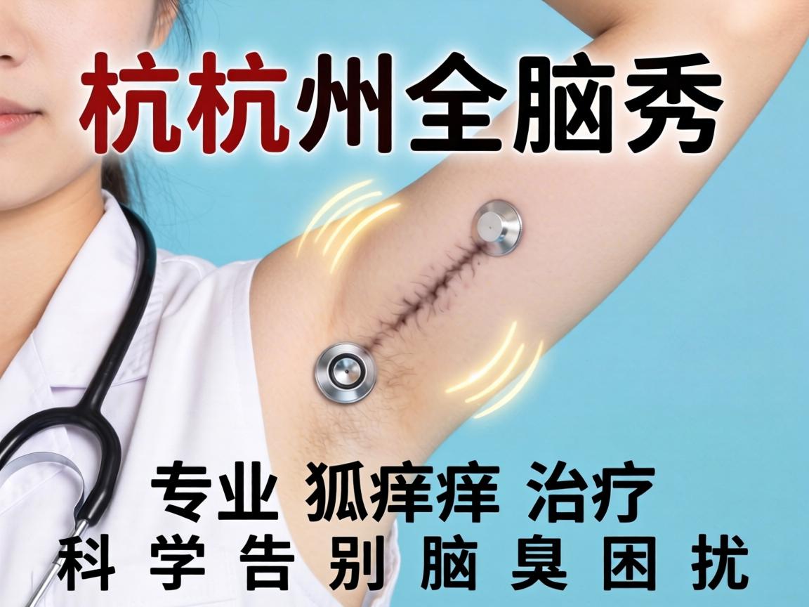 杭州腋秀解析，专业狐臭治疗，科学告别腋臭困扰