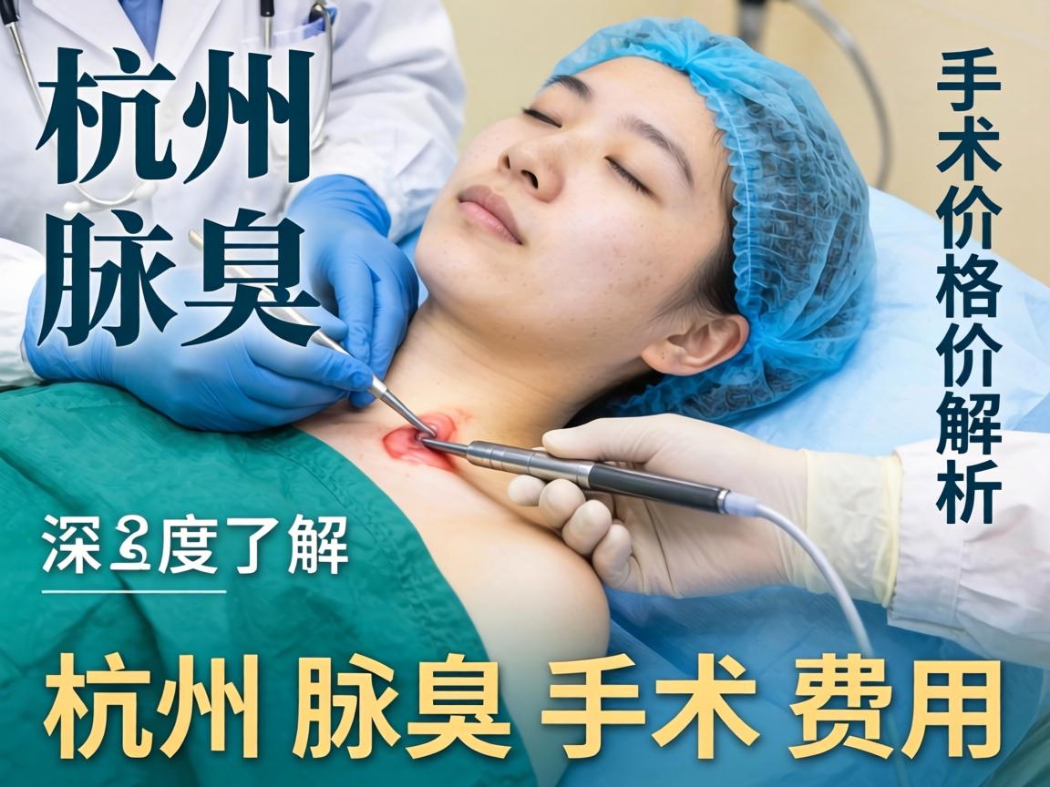 杭州腋臭手术价格解析，深度了解杭州腋臭手术费用