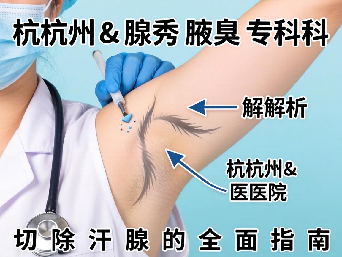 杭州腋秀腋臭专科解析，杭州医院切除汗腺的全面指南