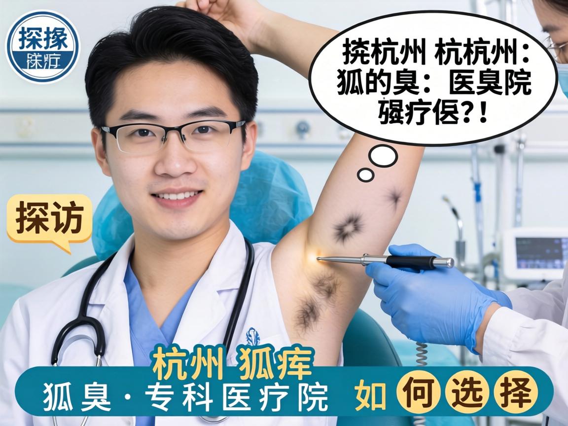 探访杭州狐臭医院，详解杭州狐臭专科医院如何选择