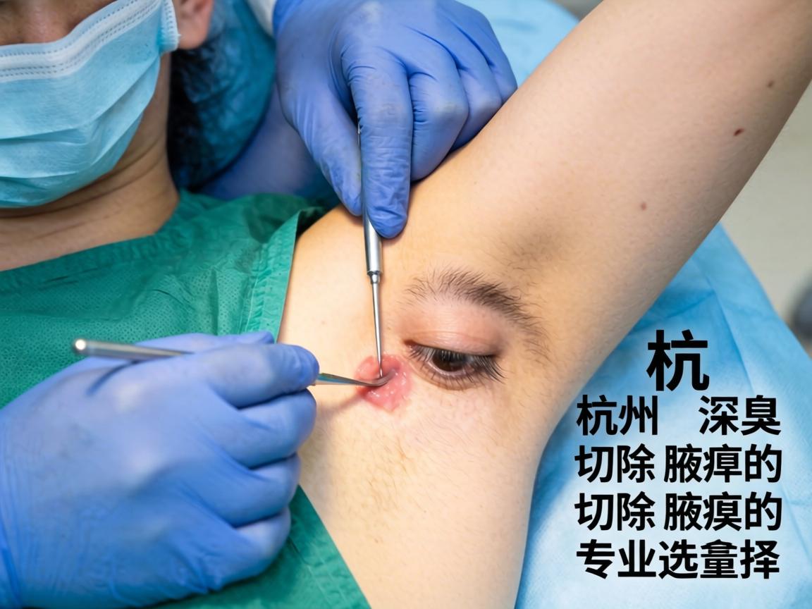 杭州腋臭手术，深度解析杭州切除腋臭的专业选择