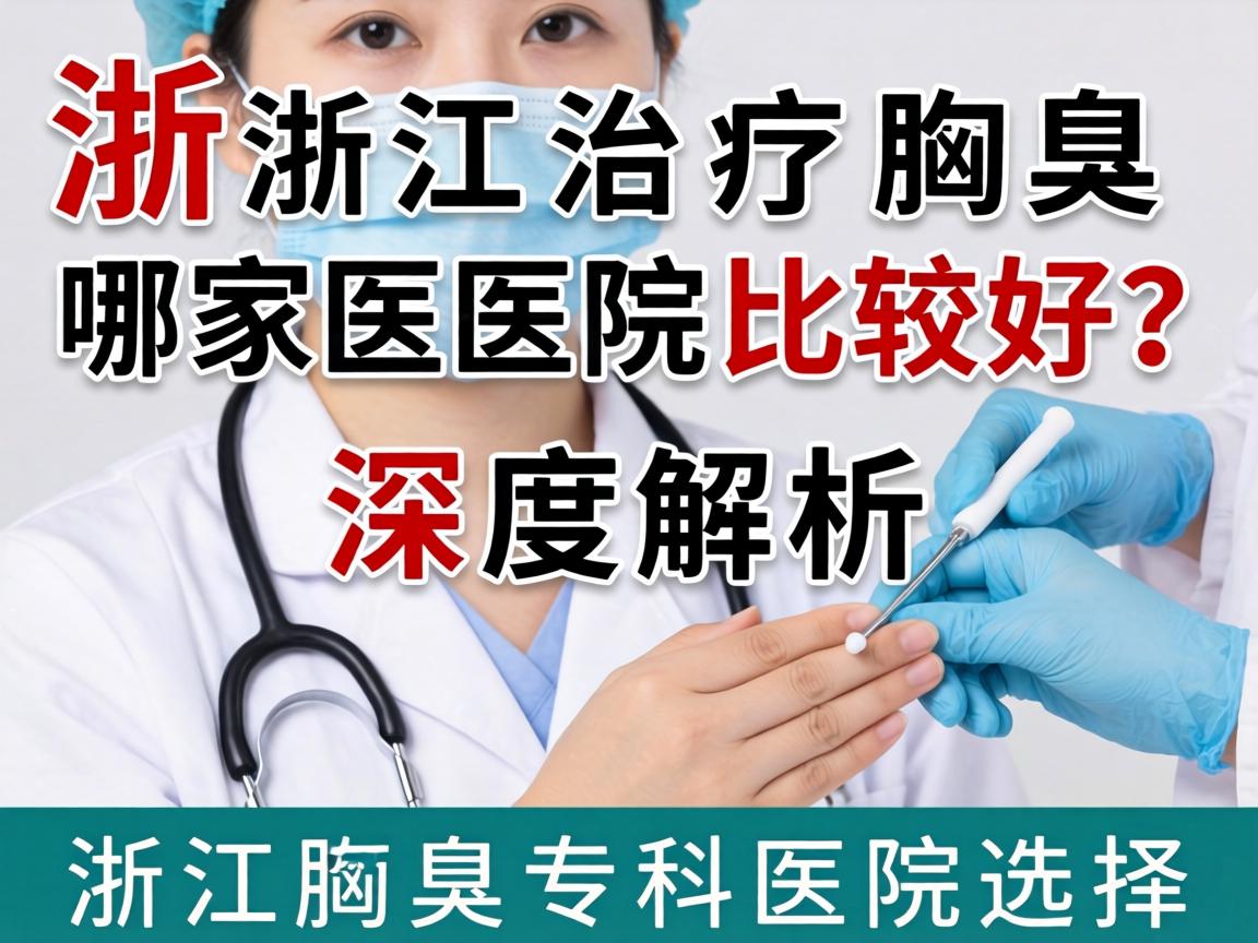 浙江治疗腋臭哪家医院比较好？深度解析浙江腋臭专科医院选择