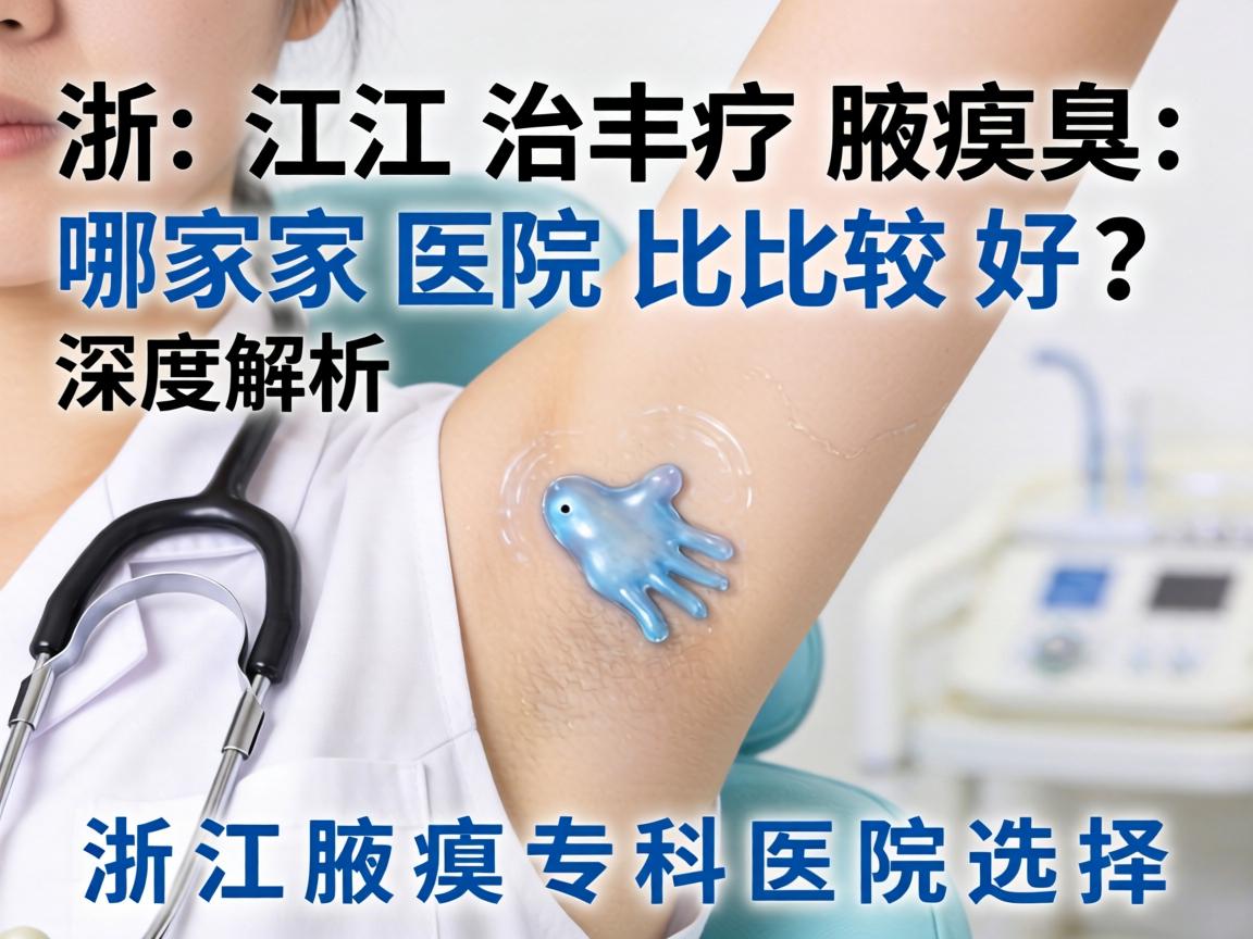 浙江治疗腋臭哪家医院比较好？深度解析浙江腋臭专科医院选择