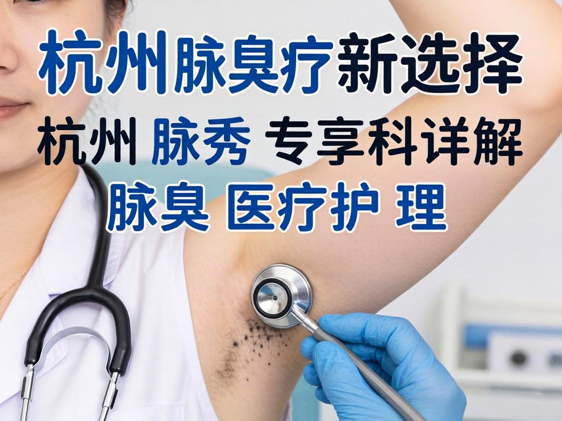 杭州腋臭诊疗新选择，杭州腋秀专科详解腋臭医疗护理