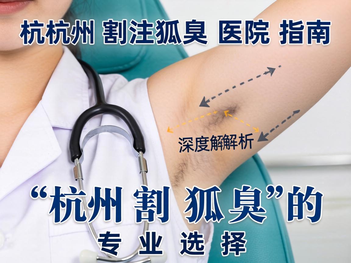 杭州割狐臭医院指南，深度解析杭州割狐臭的专业选择