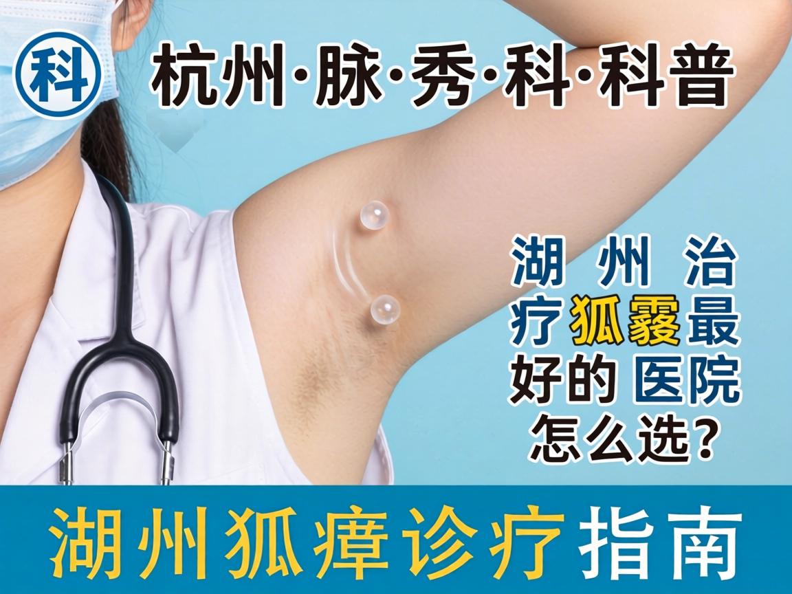 杭州腋秀科普，湖州治疗狐臭最好的医院怎么选？湖州狐臭诊疗指南