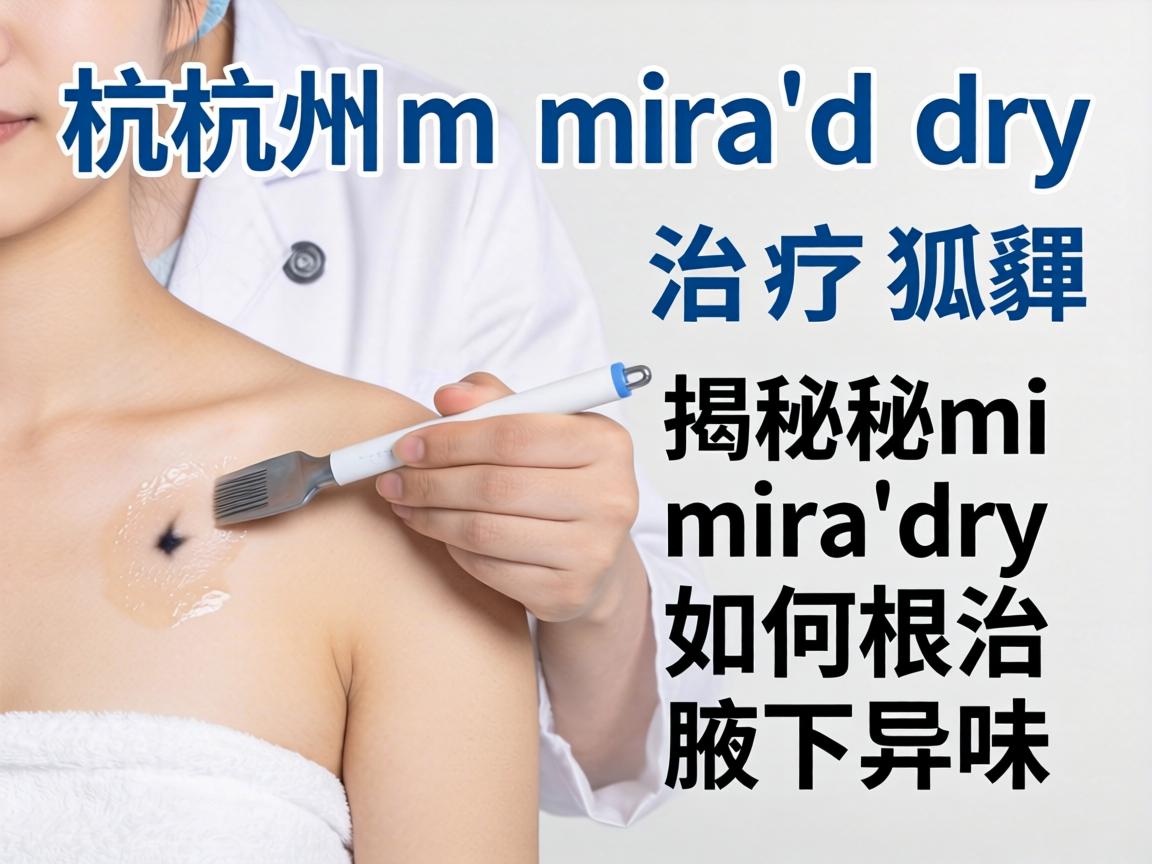 杭州miradry治疗狐臭，揭秘miradry如何根治腋下异味