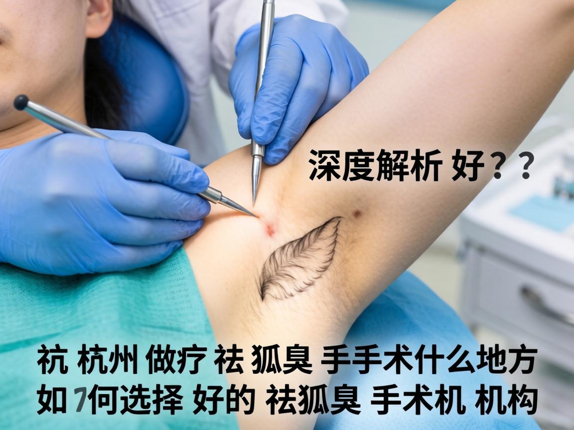 杭州做祛狐臭手术什么地方好？深度解析如何选择好的祛狐臭手术机构