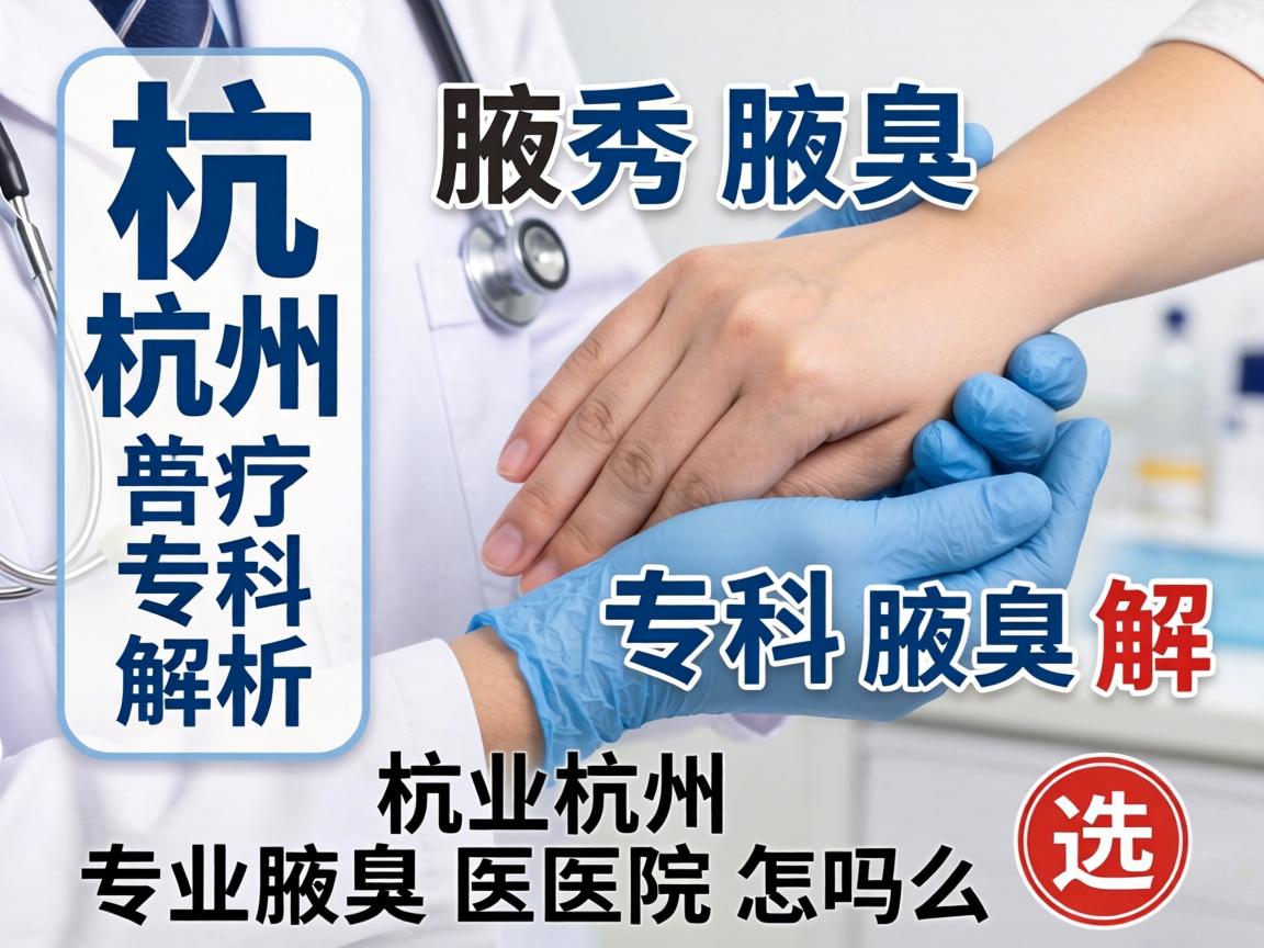 杭州腋秀腋臭专科解析,杭州专业腋臭医院怎么选 杭州腋秀腋臭专科解析,杭州专业腋臭医院怎么选