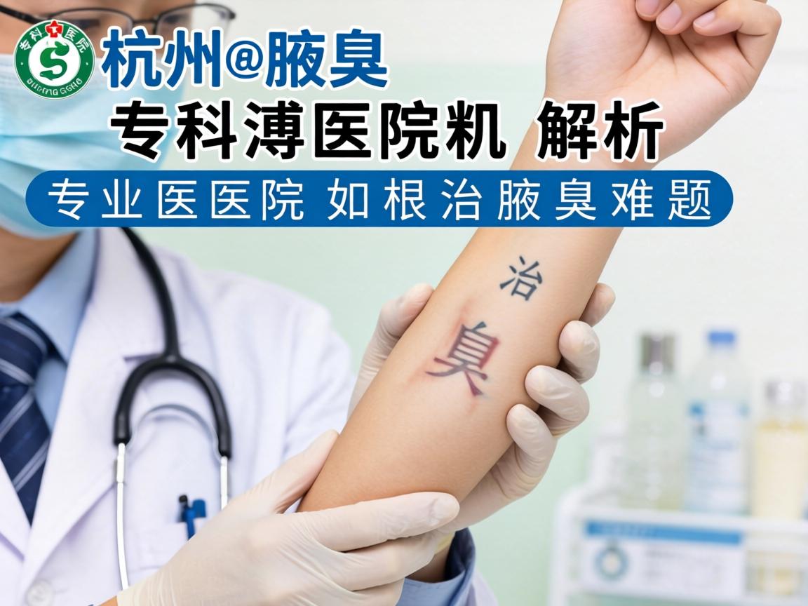 杭州腋臭专科医院解析，专业医院如何根治腋臭难题