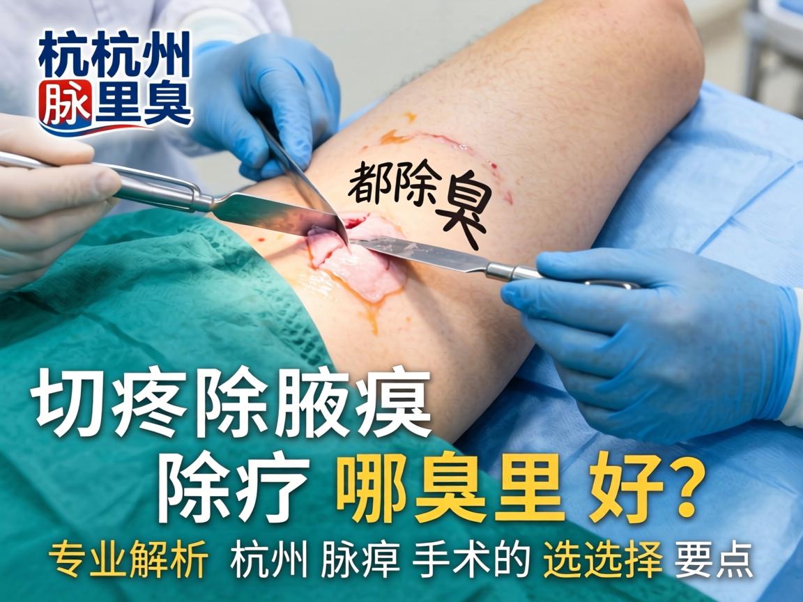 杭州腋臭切除手术哪里好？专业解析杭州腋臭手术的选择要点