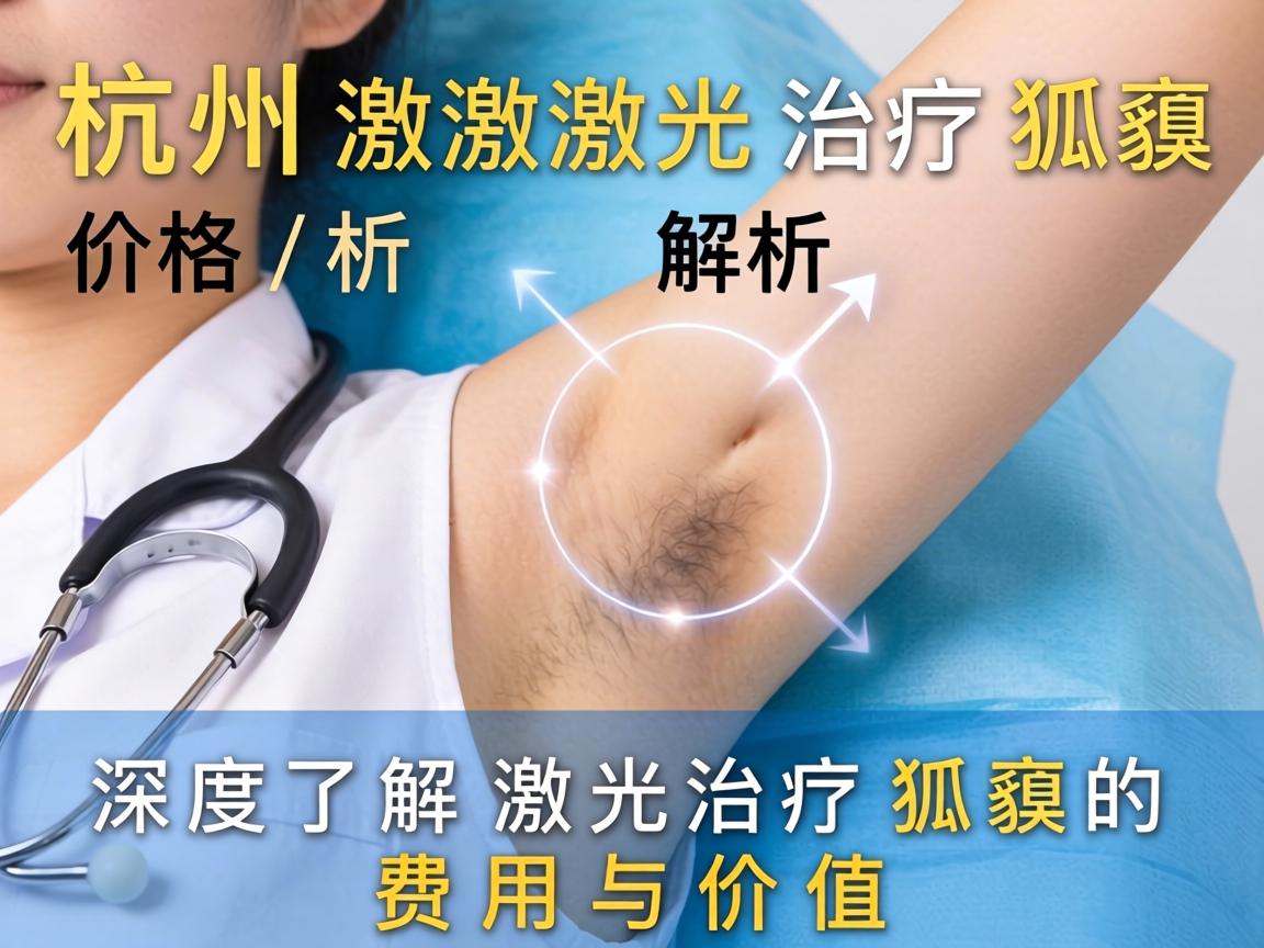 杭州激光治疗狐臭价格解析，深度了解激光治疗狐臭的费用与价值