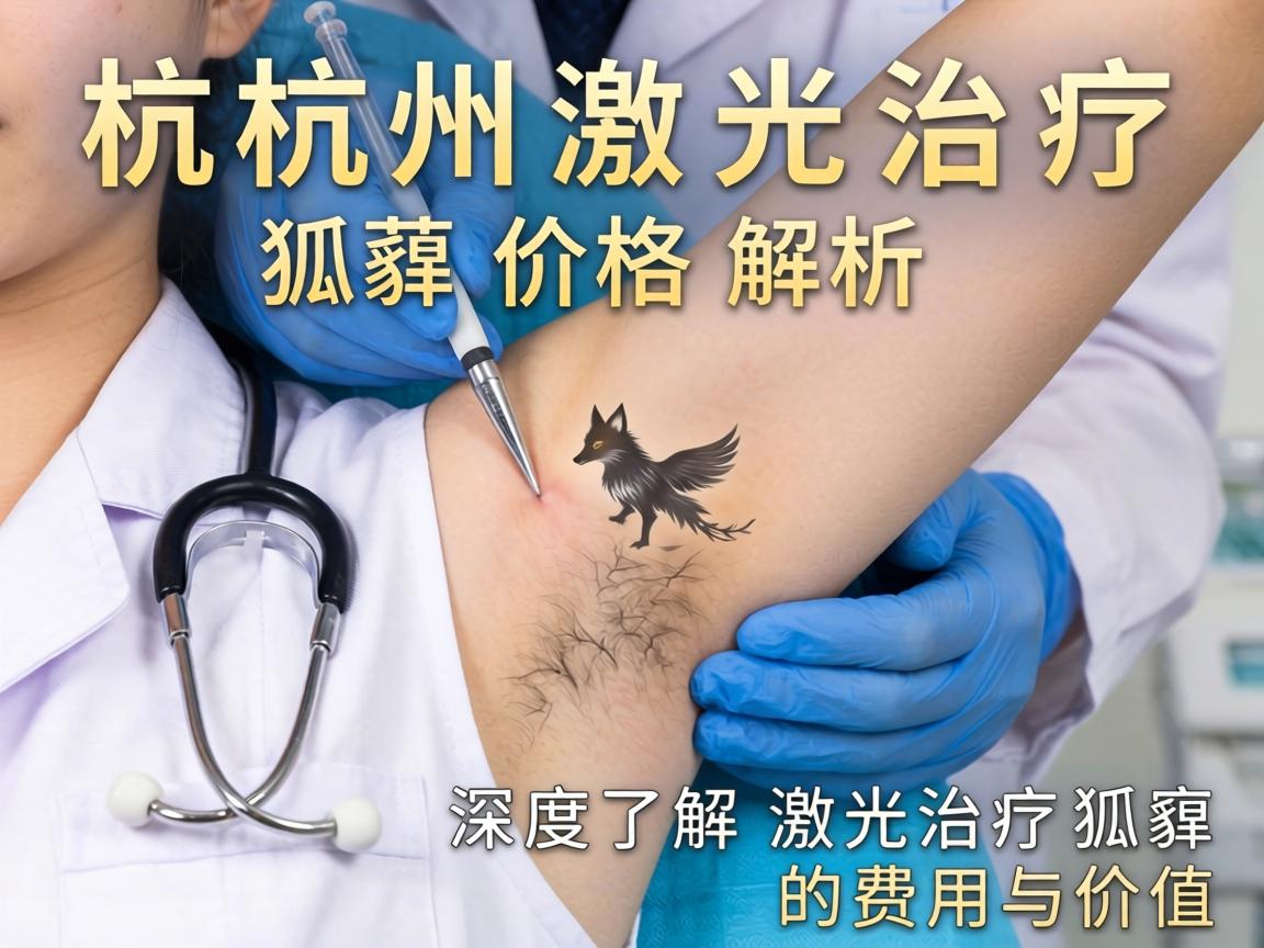 杭州激光治疗狐臭价格解析，深度了解激光治疗狐臭的费用与价值