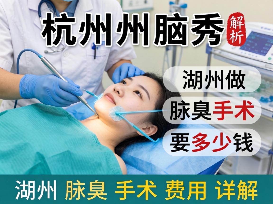 杭州腋秀解析，在湖州做腋臭手术要多少钱，湖州腋臭手术费用详解