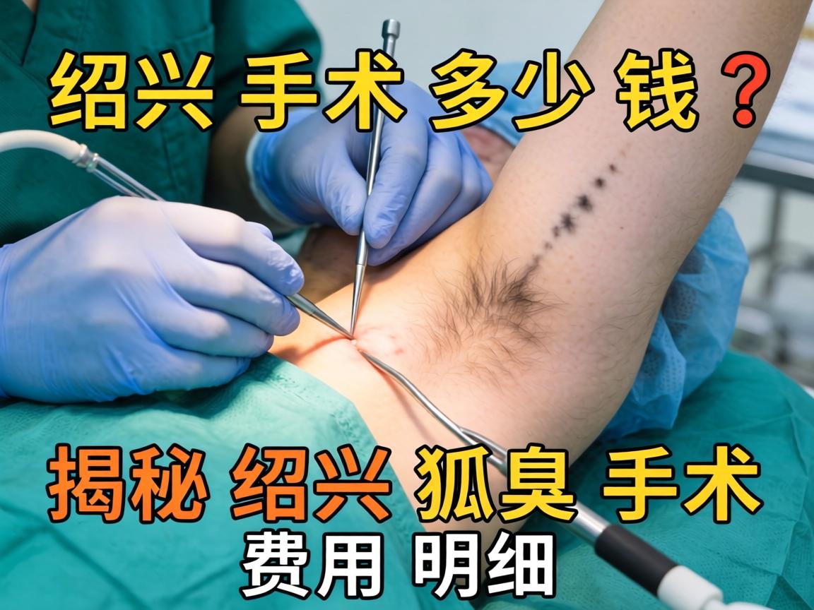 绍兴狐臭手术多少钱？揭秘绍兴狐臭手术费用明细
