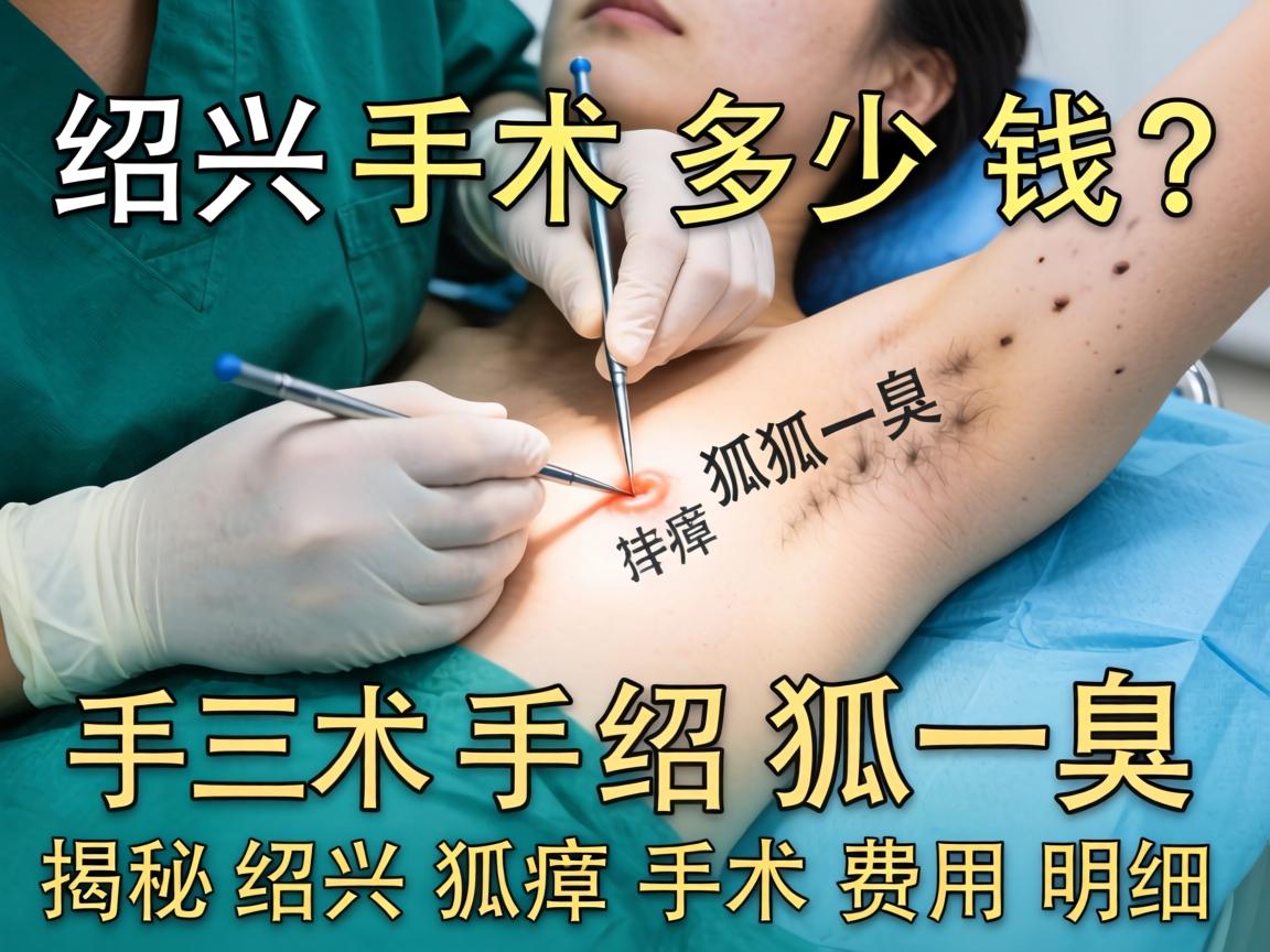 绍兴狐臭手术多少钱？揭秘绍兴狐臭手术费用明细