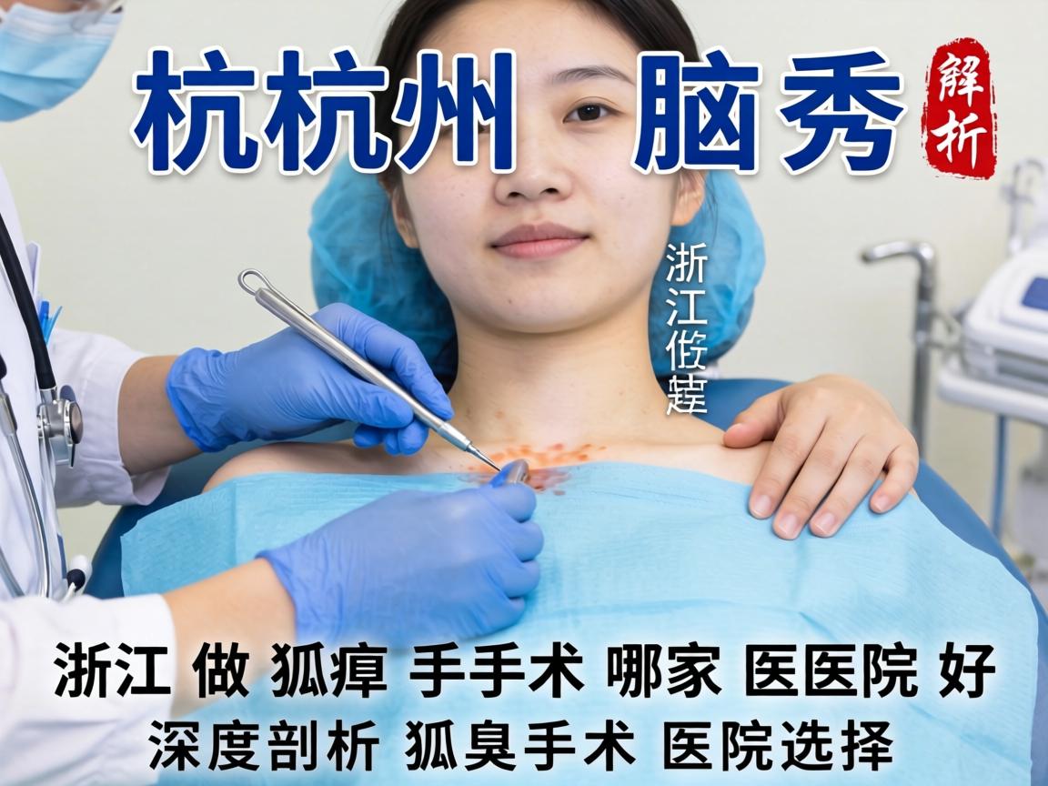 杭州腋秀解析，浙江做狐臭手术哪家医院好，深度剖析狐臭手术医院选择