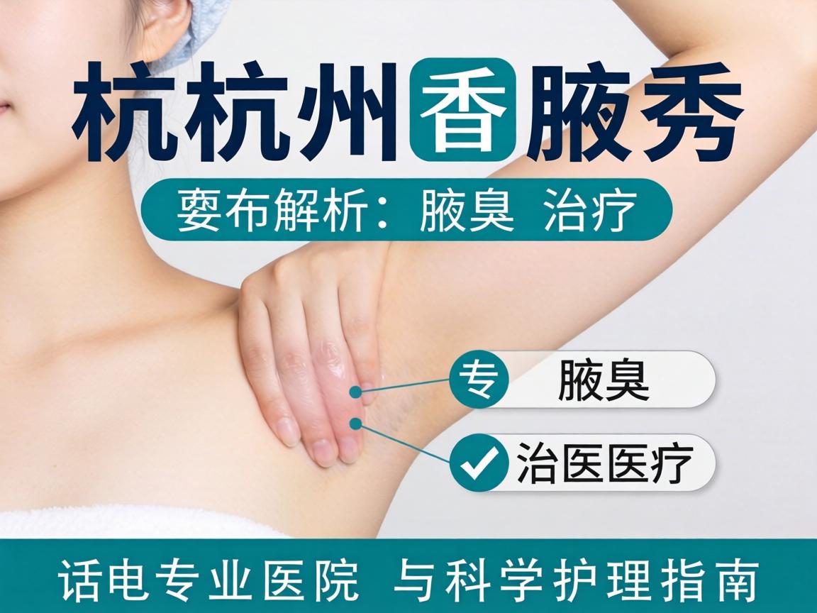 杭州腋秀解析腋臭治疗，专业医院电话与科学护理指南