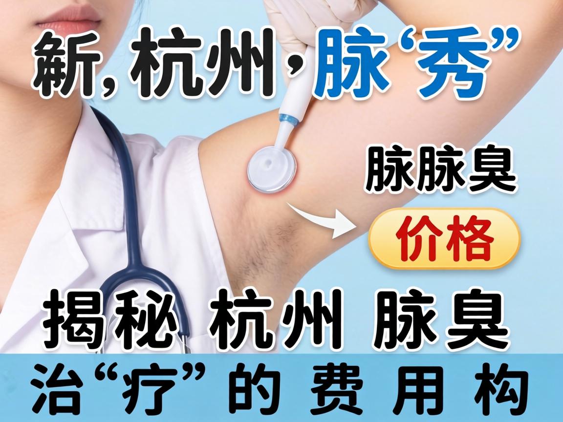 杭州腋秀解析腋臭价格，揭秘杭州腋臭治疗的费用构成