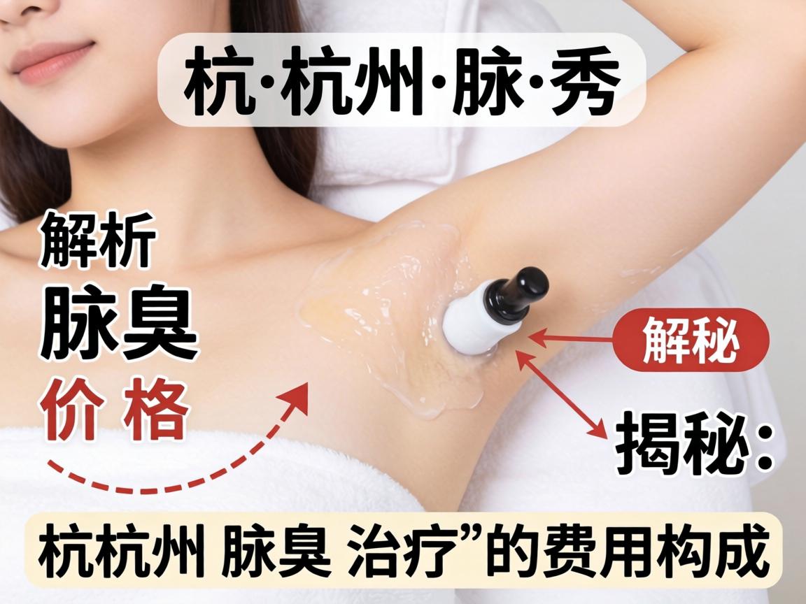 杭州腋秀解析腋臭价格，揭秘杭州腋臭治疗的费用构成