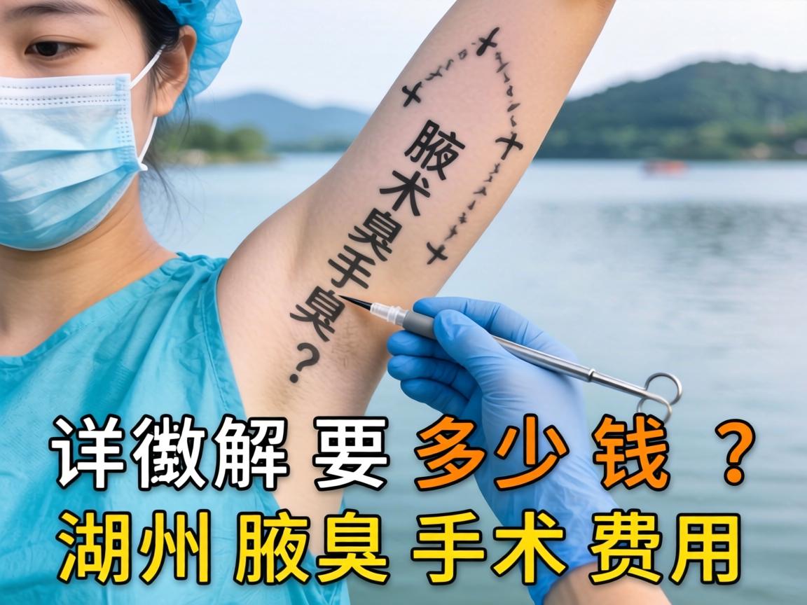 在湖州做腋臭手术要多少钱？详解湖州腋臭手术费用