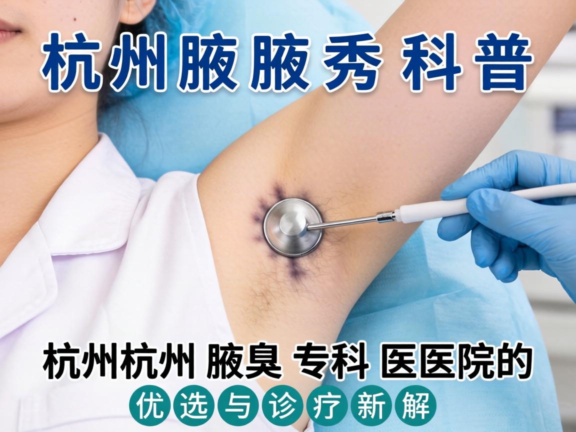 杭州腋秀科普，详解杭州腋臭专科医院的优选与诊疗新解