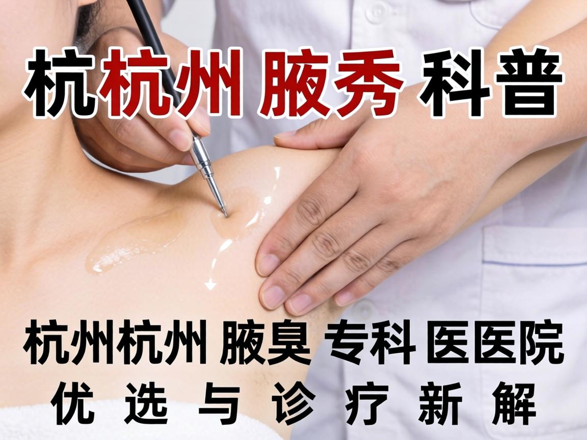 杭州腋秀科普，详解杭州腋臭专科医院的优选与诊疗新解