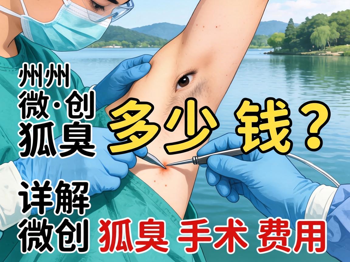 湖州微创狐臭手术多少钱？详解微创狐臭手术费用