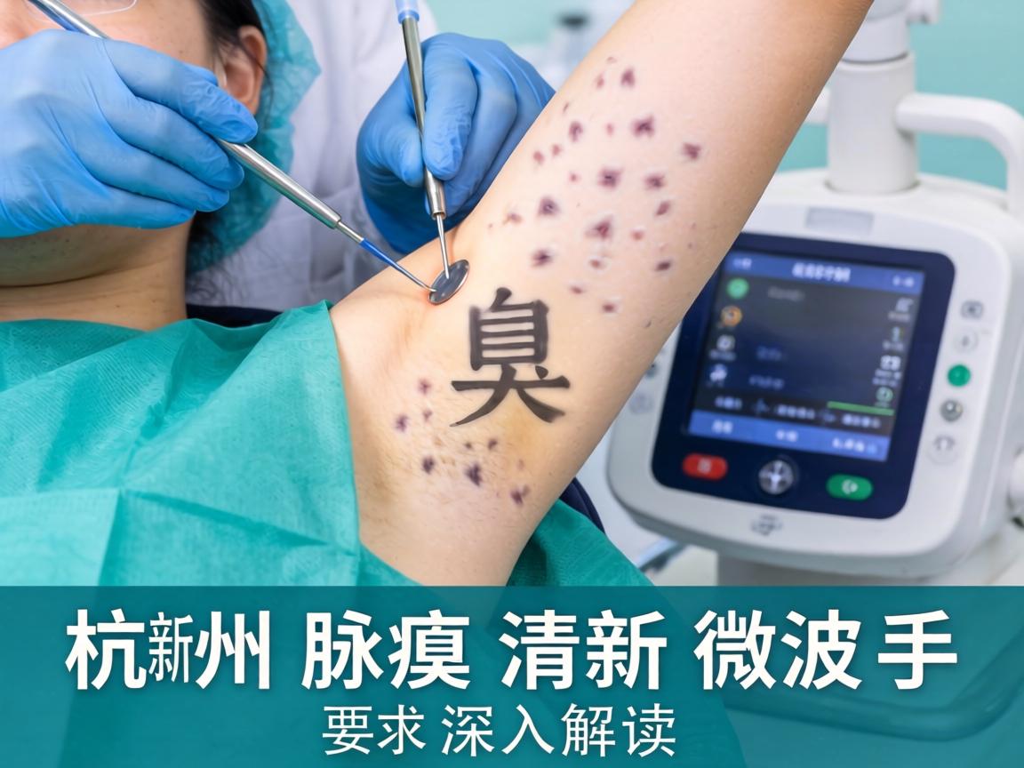 杭州腋臭医疗新选择，深入解读杭州腋臭清新微波手术
