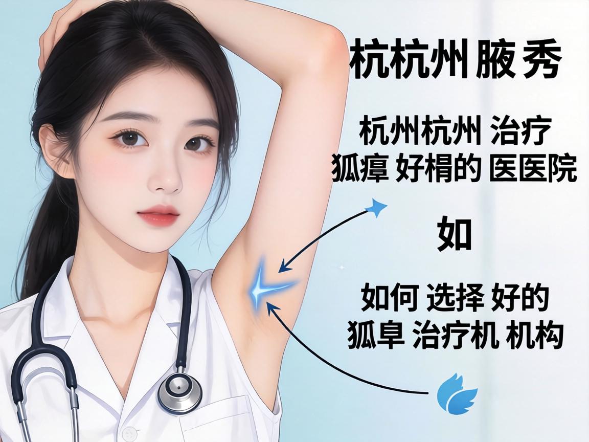 杭州腋秀解析，杭州治疗狐臭好的医院，如何选择好的狐臭治疗机构
