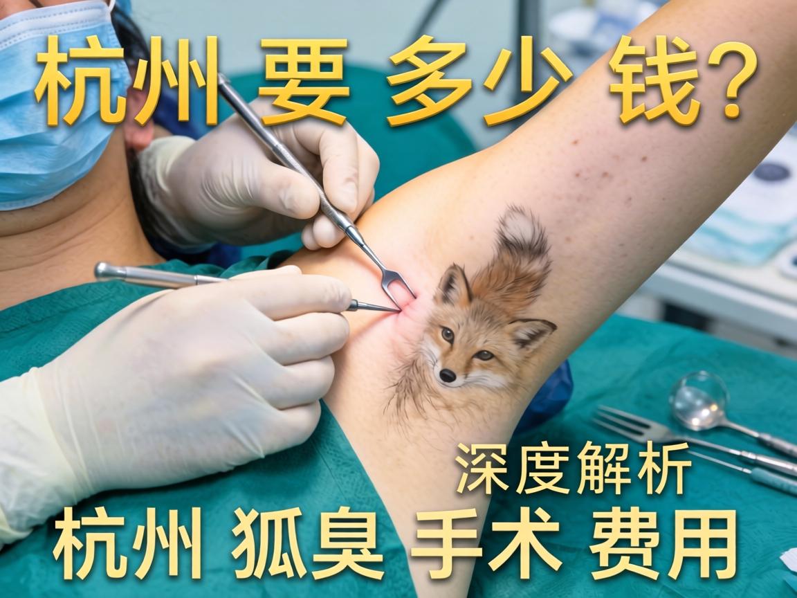 杭州狐臭手术要多少钱？深度解析杭州狐臭手术费用