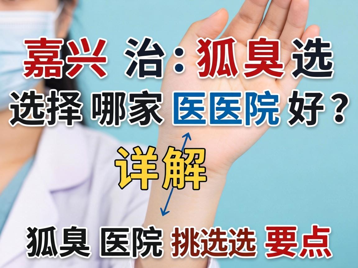 嘉兴治狐臭选择哪家医院好？详解狐臭医院挑选要点