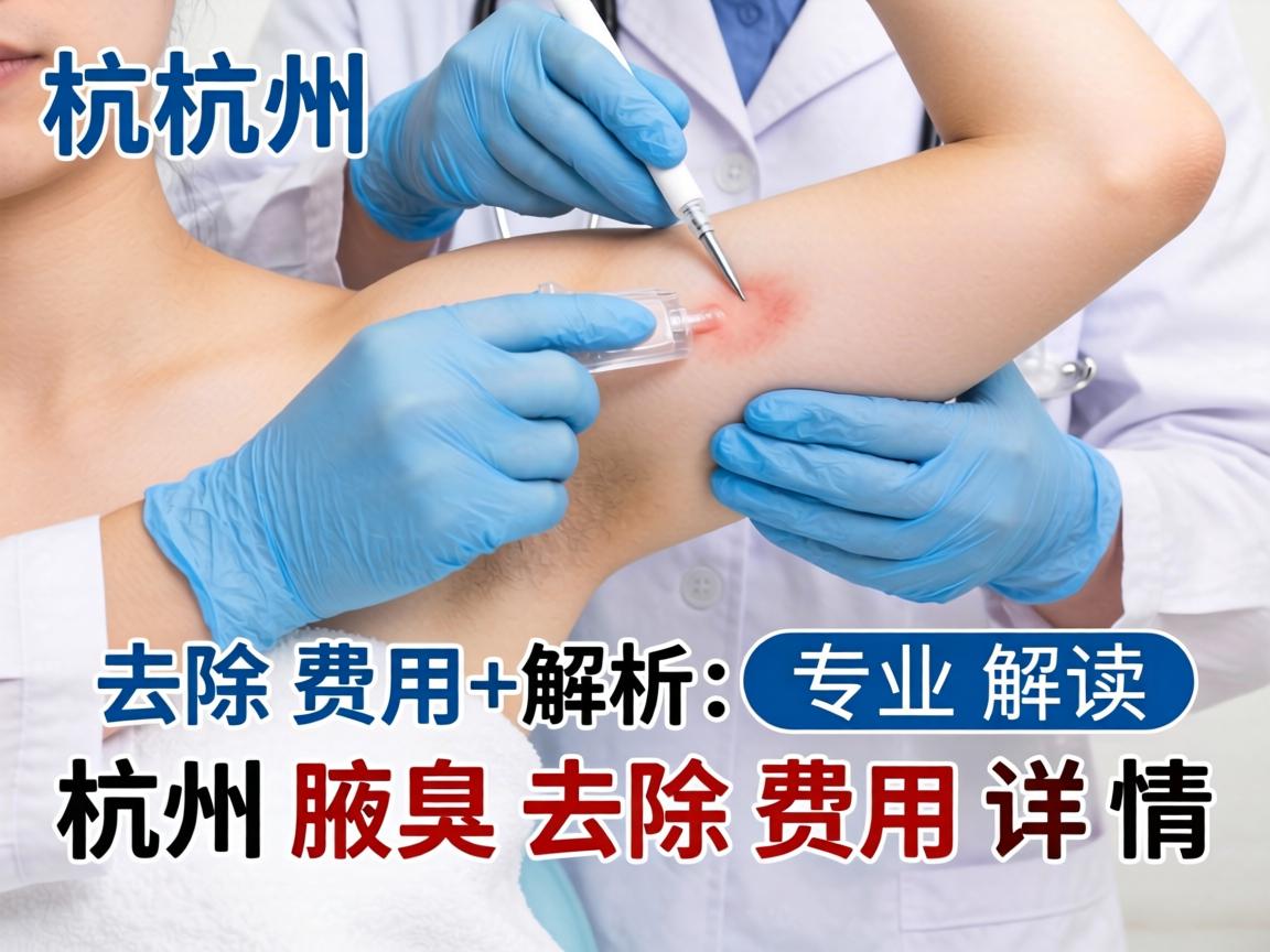 杭州腋臭去除费用解析，专业解读杭州腋臭去除费用详情