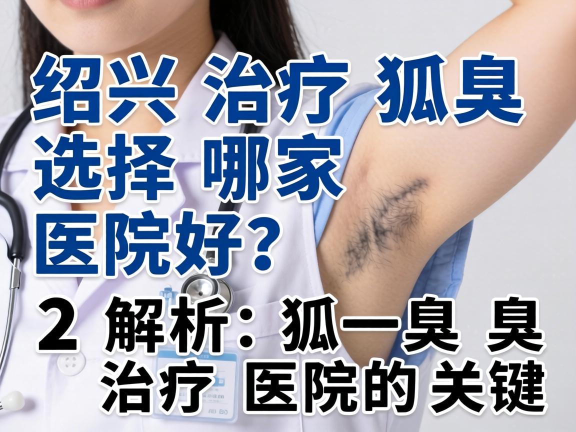 绍兴治疗狐臭选择哪家医院好？解析狐臭治疗医院的关键