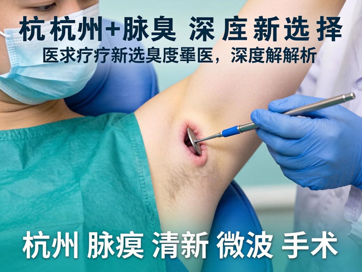 杭州腋臭医疗新选择，深度解析杭州腋臭清新微波手术