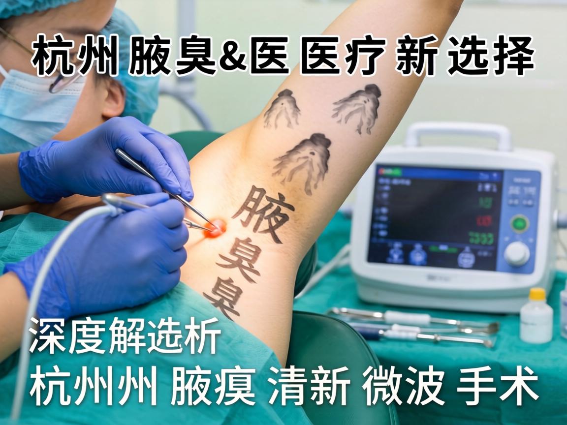 杭州腋臭医疗新选择，深度解析杭州腋臭清新微波手术