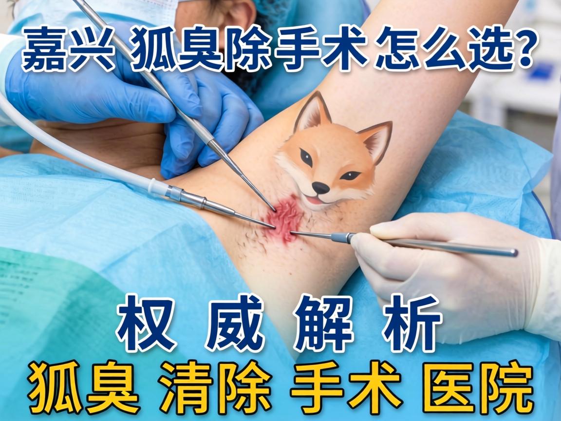 嘉兴狐臭清除手术怎么选？权威解析狐臭清除手术医院