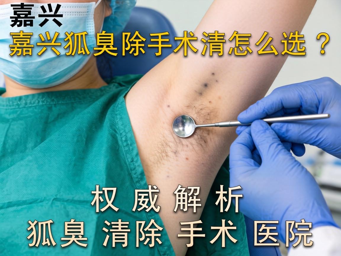 嘉兴狐臭清除手术怎么选？权威解析狐臭清除手术医院