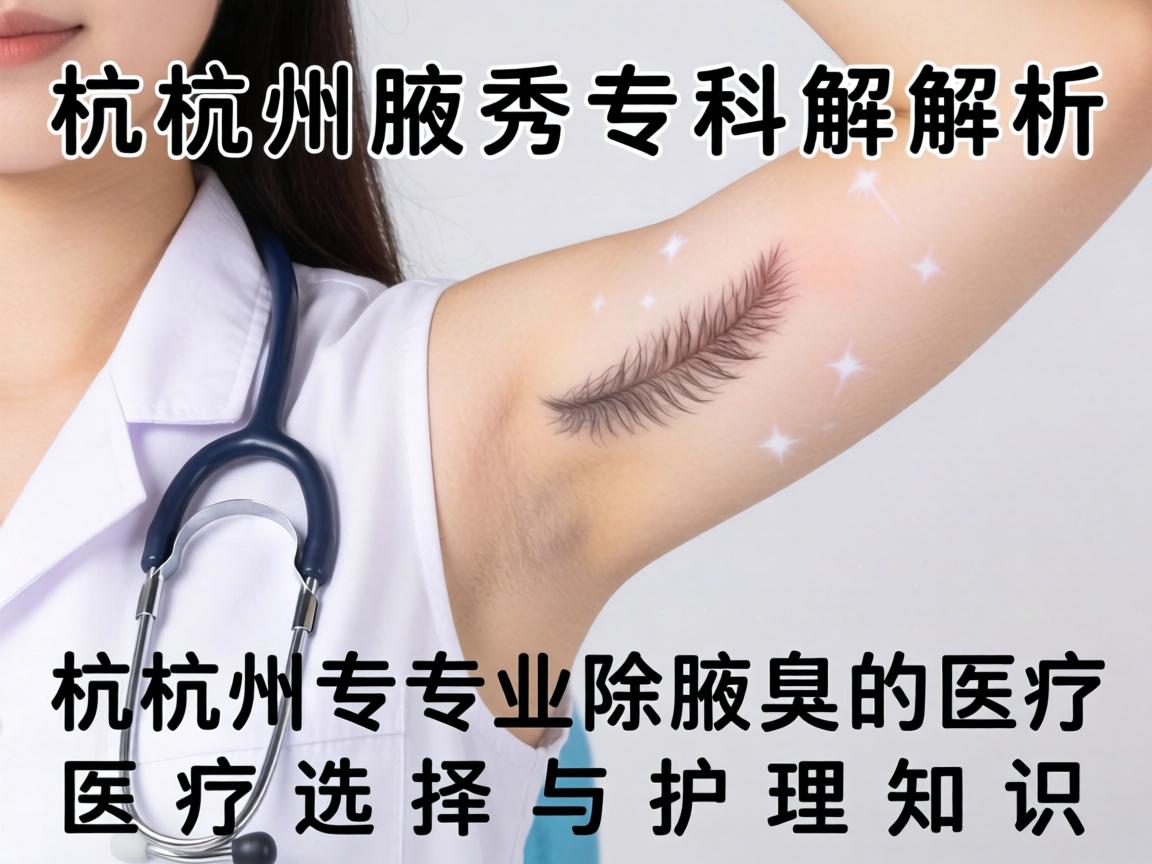 杭州腋秀专科解析，杭州专业除腋臭的医疗选择与护理知识