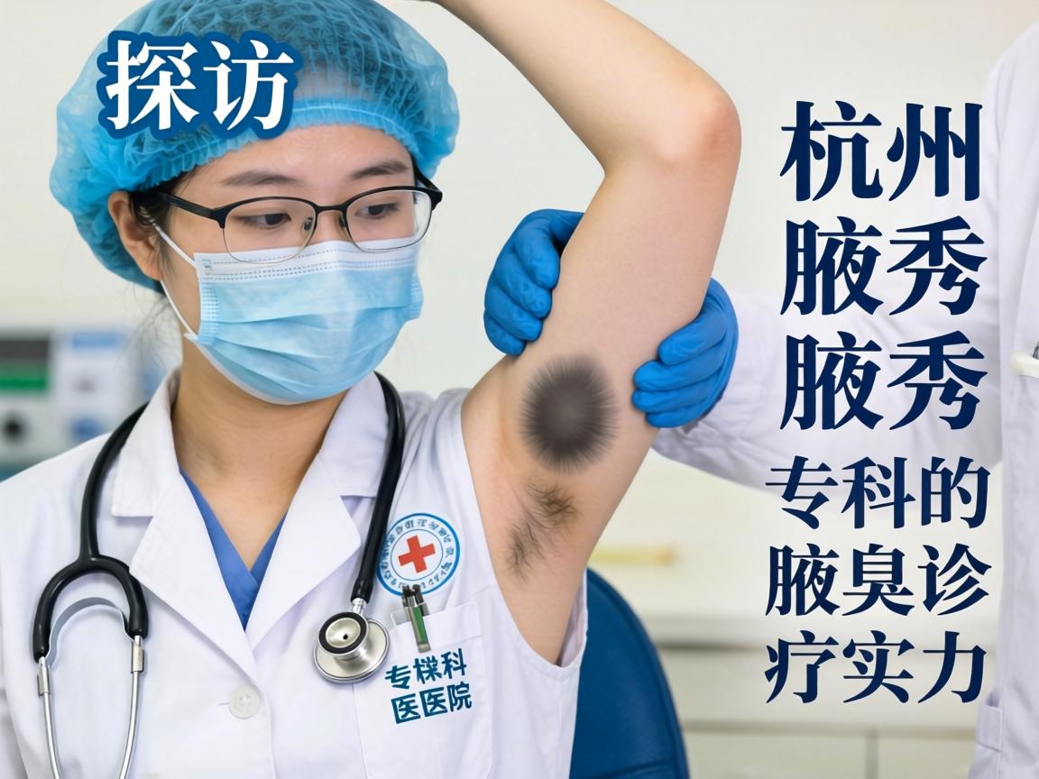 探访杭州腋秀腋臭专科医院，解析腋秀专科的腋臭诊疗实力