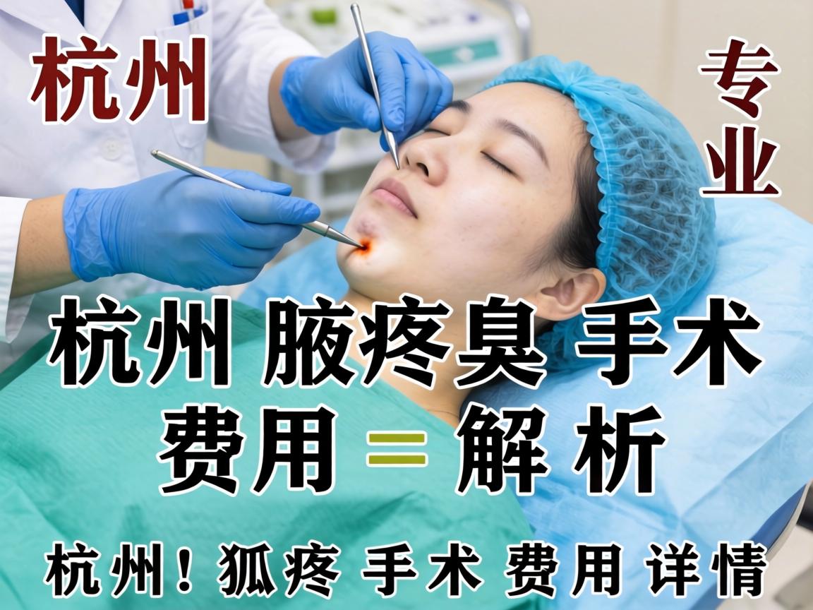 杭州腋臭手术费用解析，专业解读杭州狐臭手术费用详情
