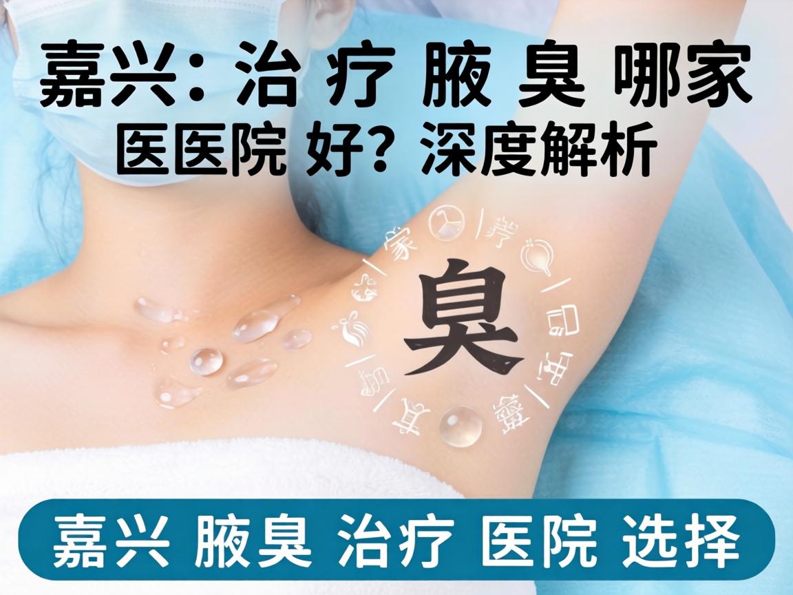 嘉兴治疗腋臭哪家医院好？深度解析嘉兴腋臭治疗医院选择